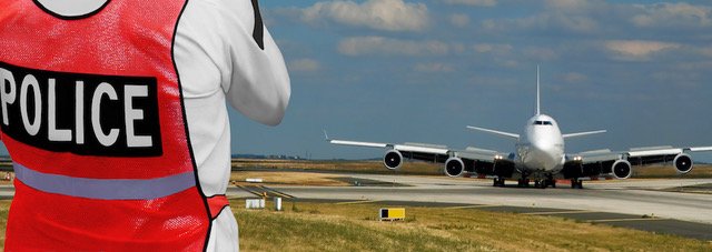 Police at airport