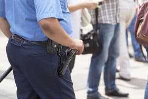 Obese Security Officer